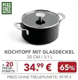 E-Center Kochtopf mit glasdeckel Angebot