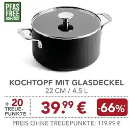 E-Center Kochtopf mit glasdeckel Angebot