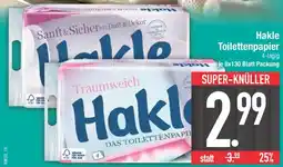 E-Center Hakle Toilettenpapier Angebot