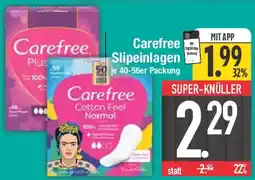 E-Center Carefree Slipeinlagen Angebot