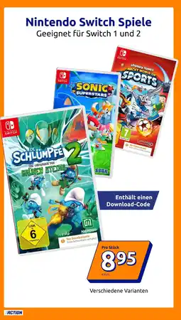 Action Nintendo Switch Spiele Angebot