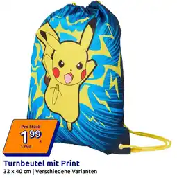 Action Turnbeutel mit Print Angebot