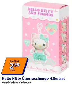 Action Hello Kitty Überraschungs-Häkelset Angebot