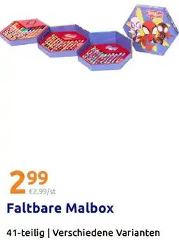 Action Faltbare Malbox Angebot