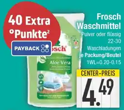 E-Center Frosch Waschmittel Angebot