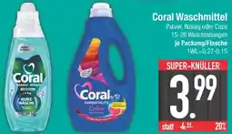 E-Center Coral Waschmittel Angebot