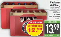 E-Center Paulaner Weißbier Angebot