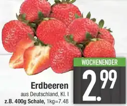 E-Center Erdbeeren Angebot