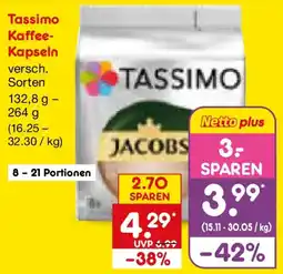 Netto Marken-Discount Tassimo Kaffee Kapseln Angebot