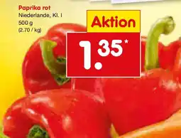 Netto Marken-Discount Paprika rot Angebot