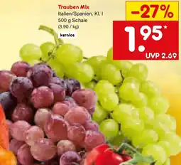 Netto Marken-Discount Trauben Mix Angebot