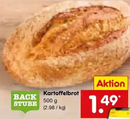 Netto Marken-Discount Back Stube Kartoffelbrot Angebot