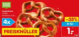 Netto Marken-Discount Back Stube Laugenbreze Angebot