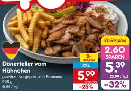 Netto Marken-Discount Dönerteller vom Hähnchen Angebot