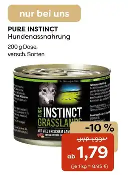 Zoo & Co PURE INSTINCT Hundenassnahrung Angebot