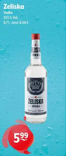 Getränke Hoffmann Želiska Vodka Angebot