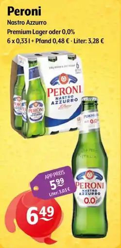 Getränke Hoffmann Peroni Nastro Azzurro Angebot
