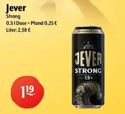 Getränke Hoffmann Jever Strong Angebot