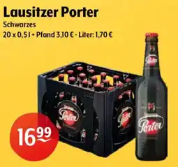 Getränke Hoffmann Lausitzer Porter Schwarzes Angebot