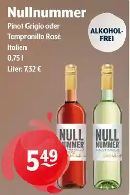 Getränke Hoffmann Nullnummer Pinot Grigio oder Tempranillo Rosé Angebot