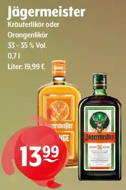 Getränke Hoffmann Jägermeister Angebot