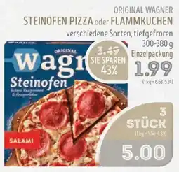 Edeka Struve Original wagner steinofen pizza oder flammkuchen Angebot