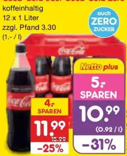 Netto Marken-Discount Coca-Cola Angebot