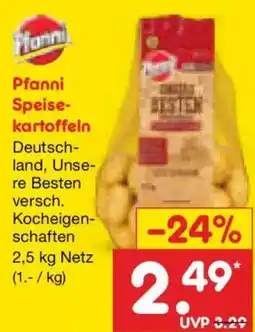 Netto Marken-Discount Pfanni Speisekartoffeln Angebot