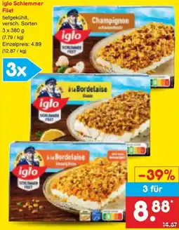 Netto Marken-Discount iglo Schlemmer Filet Angebot