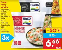 Netto Marken-Discount FROSTA HÜHNER FRIKASSEE Angebot