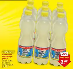 Netto Marken-Discount StarDrink ISO Light Angebot