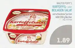 Edeka Struve WALTER POPP'S Kartoffelsalat Angebot