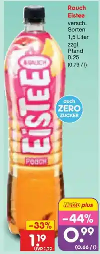 Netto Marken-Discount Rauch Eistee Angebot