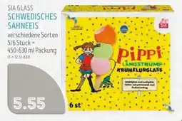 Edeka Struve SIA GLASS SCHWEDISCHES SAHNEEIS Angebot