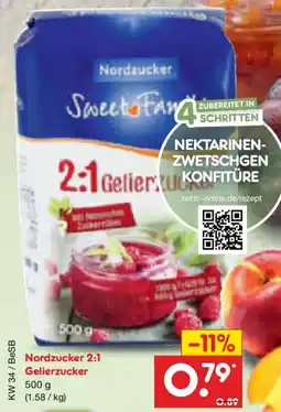 Netto Marken-Discount Nordzucker 2:1 Gelierzucker Angebot