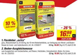 toom Baumarkt Flexkleber extra Angebot