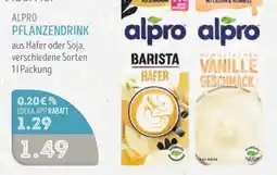 Edeka Struve alpro PFLANZENDRINK Angebot