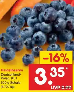Netto Marken-Discount Heidelbeeren Angebot