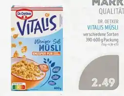 Edeka Struve Dr. Oetker Vitalis Müsli Angebot