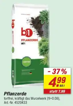 toom Baumarkt b1 Pflanzerde Angebot
