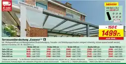 toom Baumarkt Terrassenüberdachung "Essence" B Angebot