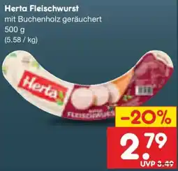 Netto Marken-Discount Herta Fleischwurst Angebot