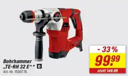 toom Baumarkt Bohrhammer "TE-RH 32 E" Angebot