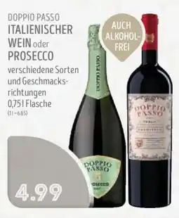 Edeka Struve DOPPIO PASSO ITALIENISCHER WEIN oder PROSECCO Angebot
