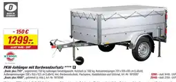 toom Baumarkt PKW-Anhänger mit Bordwandaufsatz Angebot