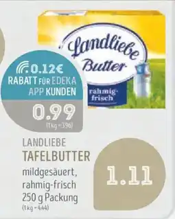 Edeka Struve Ländliebe Tafelbutter Angebot