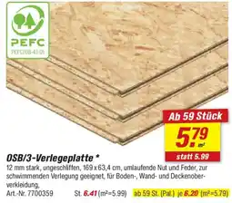 toom Baumarkt OSB/3-Verlegeplatte Angebot