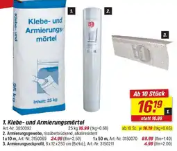 toom Baumarkt Klebe- und Armierungs-mörtel Angebot