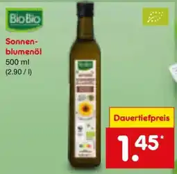 Netto Marken-Discount BioBio Sonnenblumenöl Angebot