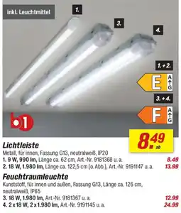 toom Baumarkt b1 Lichtleiste Angebot